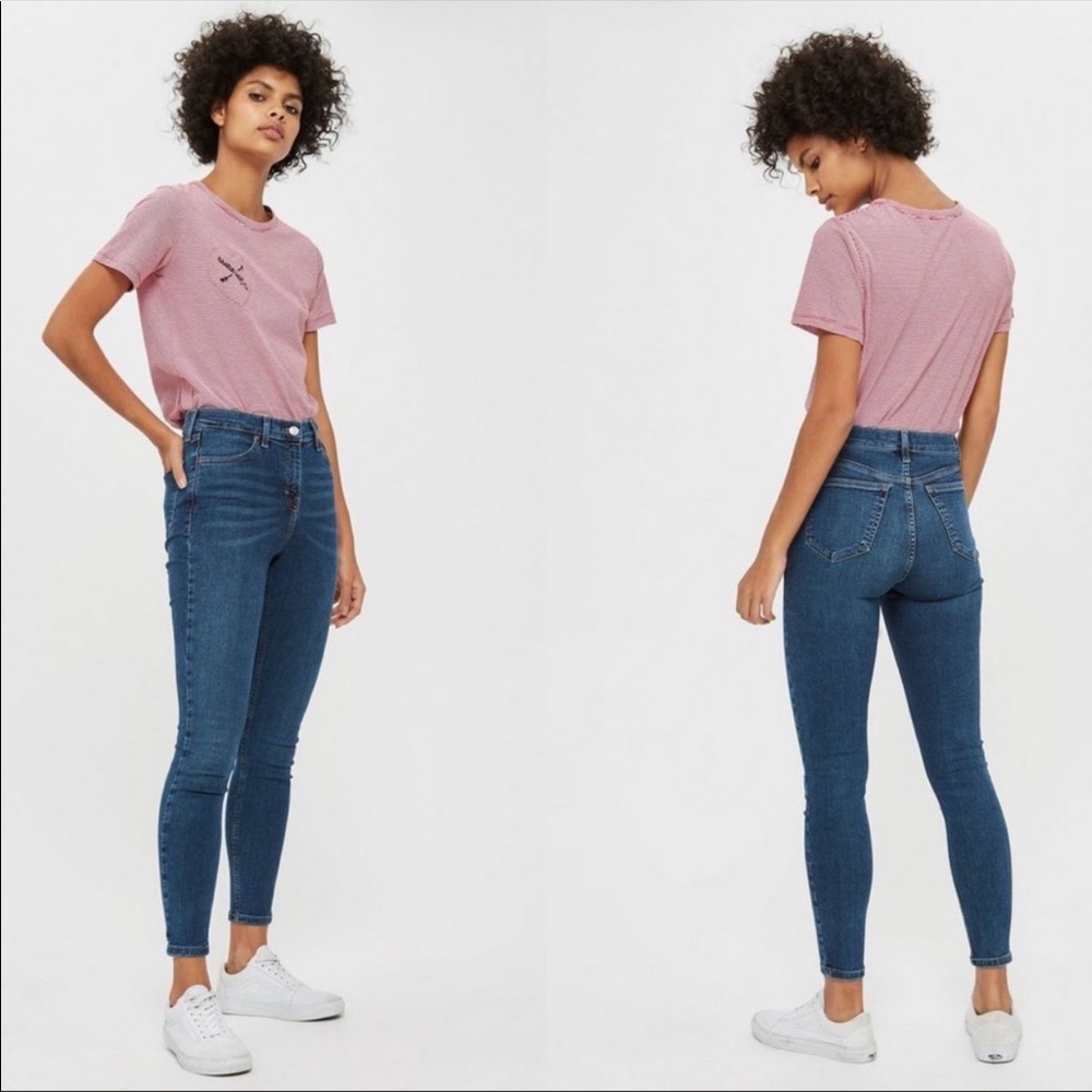 Topshop Moto Jamie High Waist Skinny Jeans